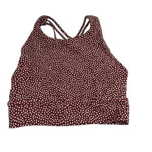 BuffBunny geo sports bra high-coverage size small